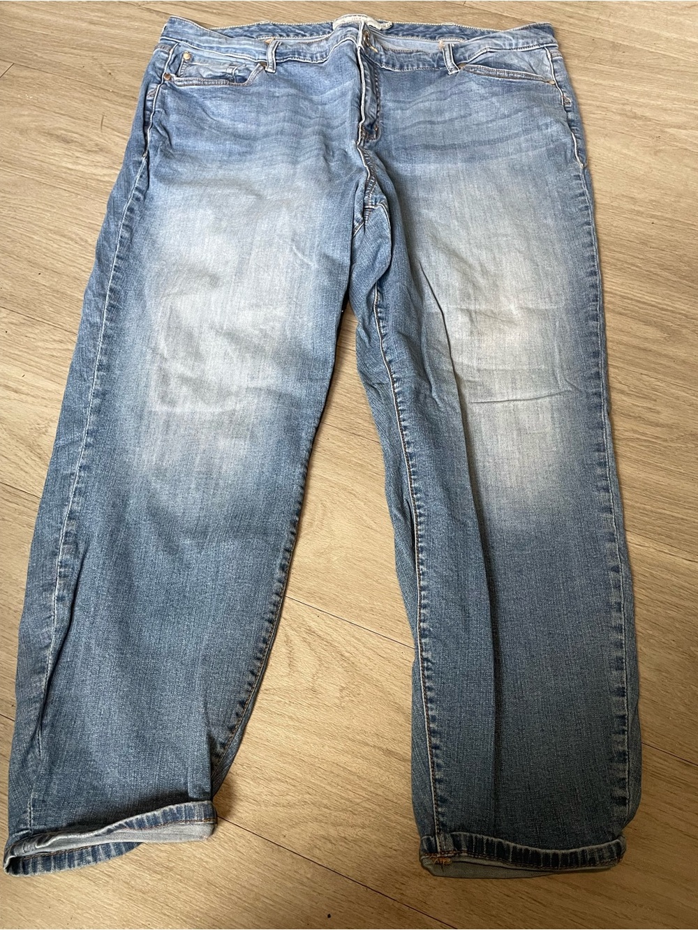 torrid Light Blue Straight Leg Jeans